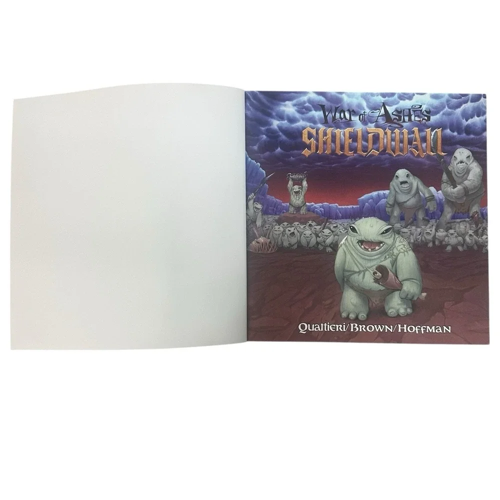 Zombiesmith War of Ashes Shieldwall Tabletop Miniatures Wargame Rulebook 2013